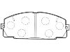 Bremsbelagsatz, Scheibenbremse Brake Pad:04465-25040