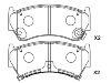 刹车片 Brake Pad:41060-0M892