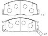 тормозная кладка Brake Pad:04465-28260