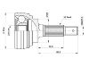 Gelenksatz, Antriebswelle CV Joint Kit:43420-20341